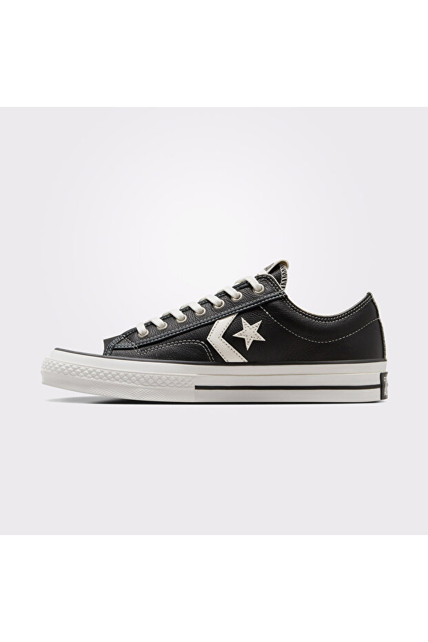 Star Player 76 Fall Leather Unisex Siyah Sneaker - 4