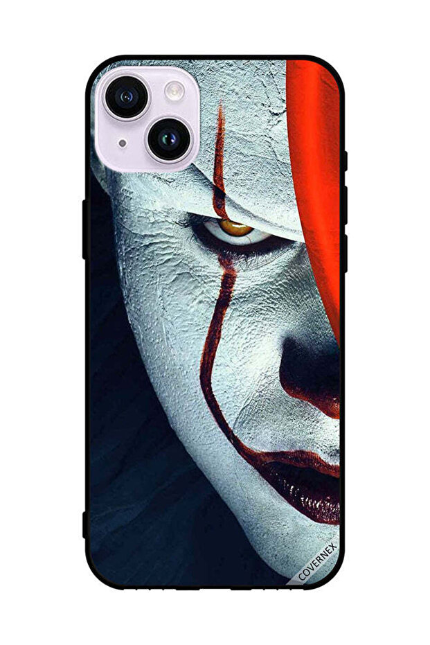 غطاء حماية لهاتف Apple iPhone 14 وجه غاضب نصف