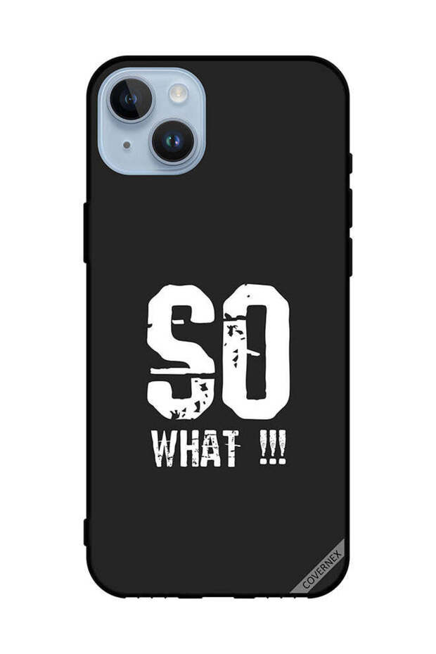 غطاء حماية لهاتف Apple iPhone 14 Plus So What