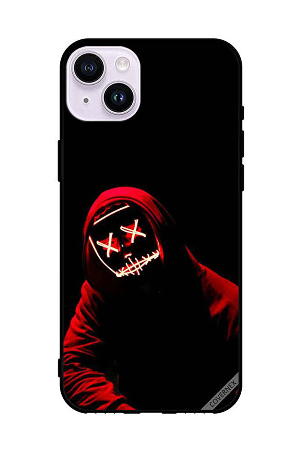 غطاء حماية لجهاز Apple iPhone 14 قناع الهالوين