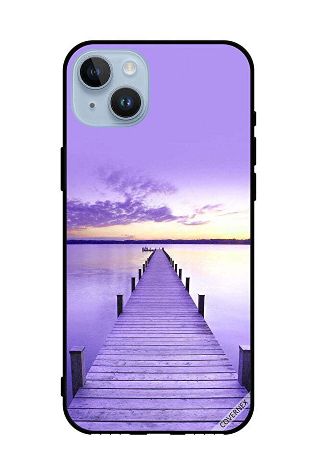 غطاء حماية لهاتف Apple iPhone 14 Plus - مسار إلى البحر مساءً