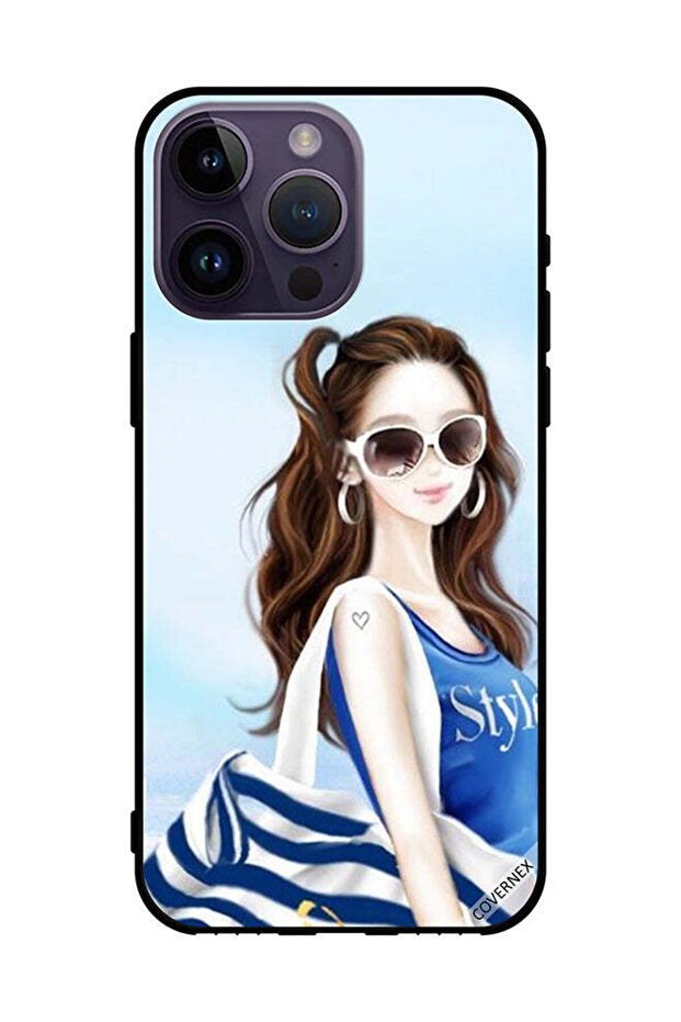 غطاء حماية لهاتف Apple iPhone 14 Pro Max بتصميم قميص