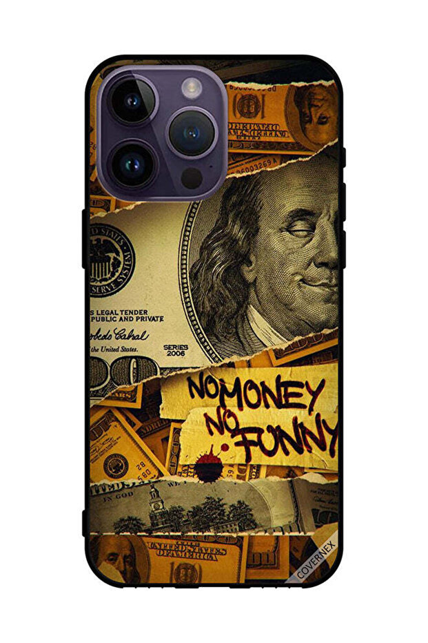 غطاء حماية لجهاز Apple iPhone 14 Pro Max Money No Funny