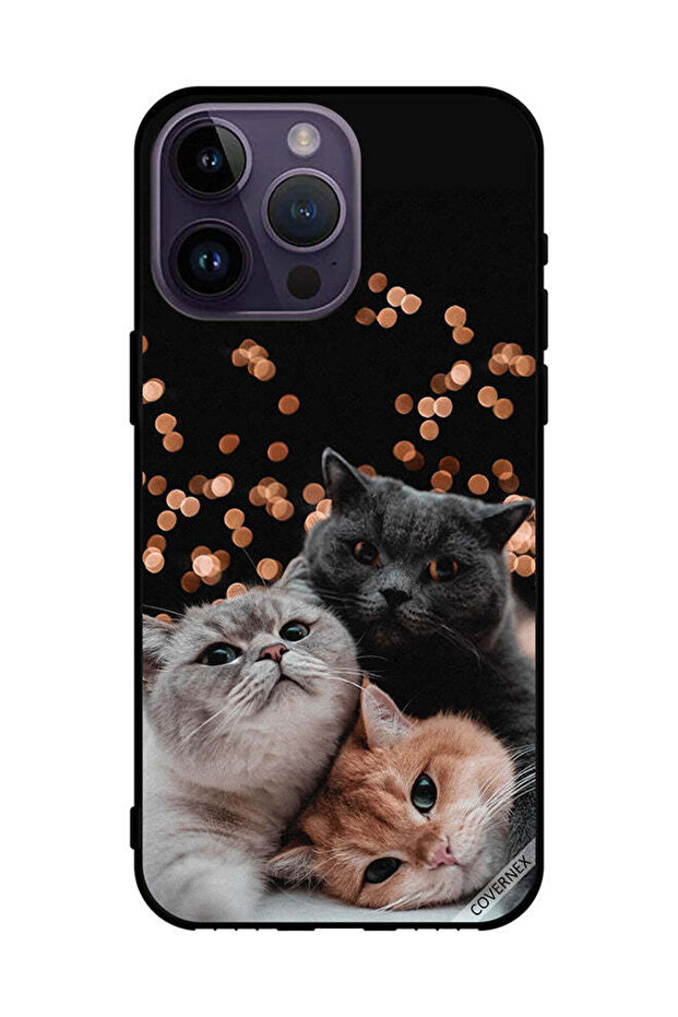 غطاء حماية لهاتف Apple iPhone 14 Pro Max Kittens
