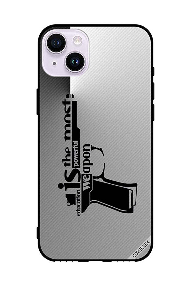 Protective Case Cover For Apple iPhone 14 Education Is The Most Powerful Weapon