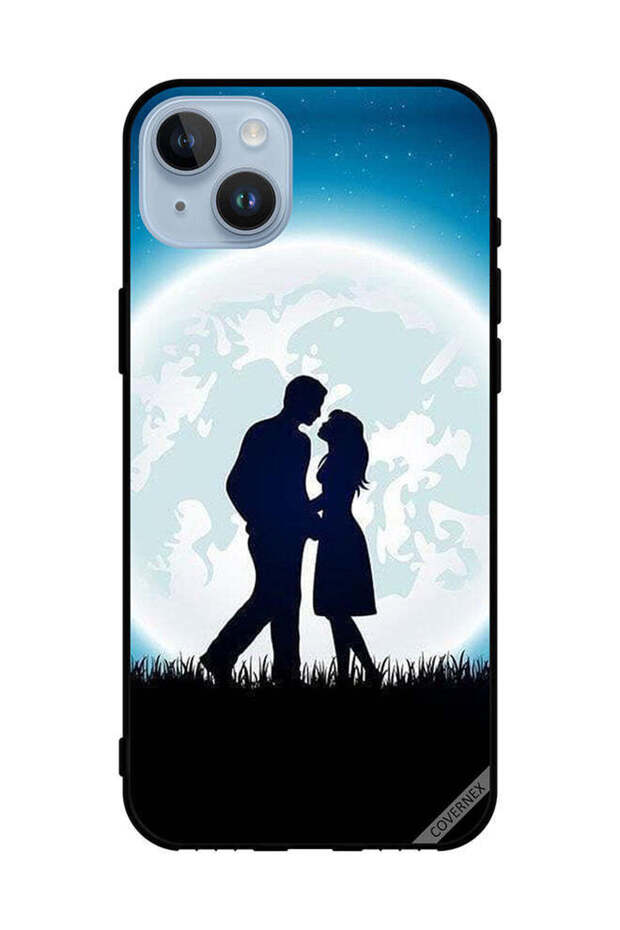 غطاء حماية لهاتف Apple iPhone 14 Plus Love Moon
