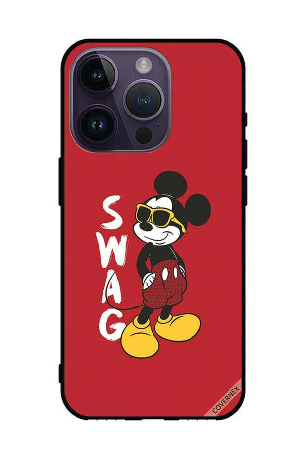 غطاء حماية لهاتف Apple iPhone 14 Pro Swag Mickey Mouse