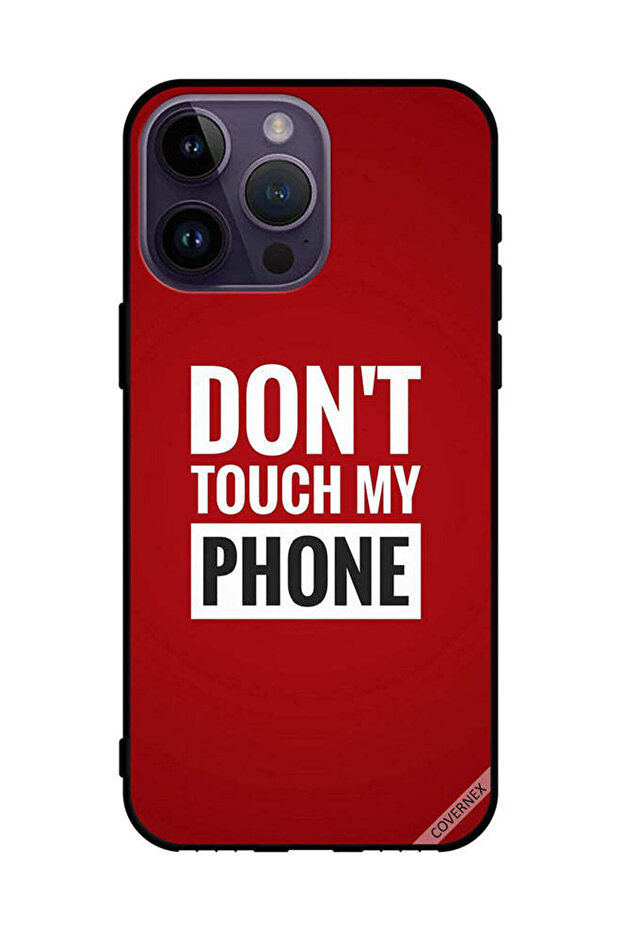 غطاء حماية لهاتف Apple iPhone 14 Pro Max لا تلمس هاتفي 1