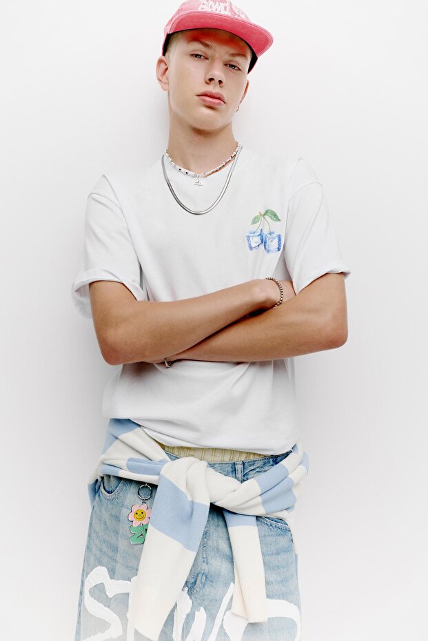 STWD kiraz buzlu tişört - 1