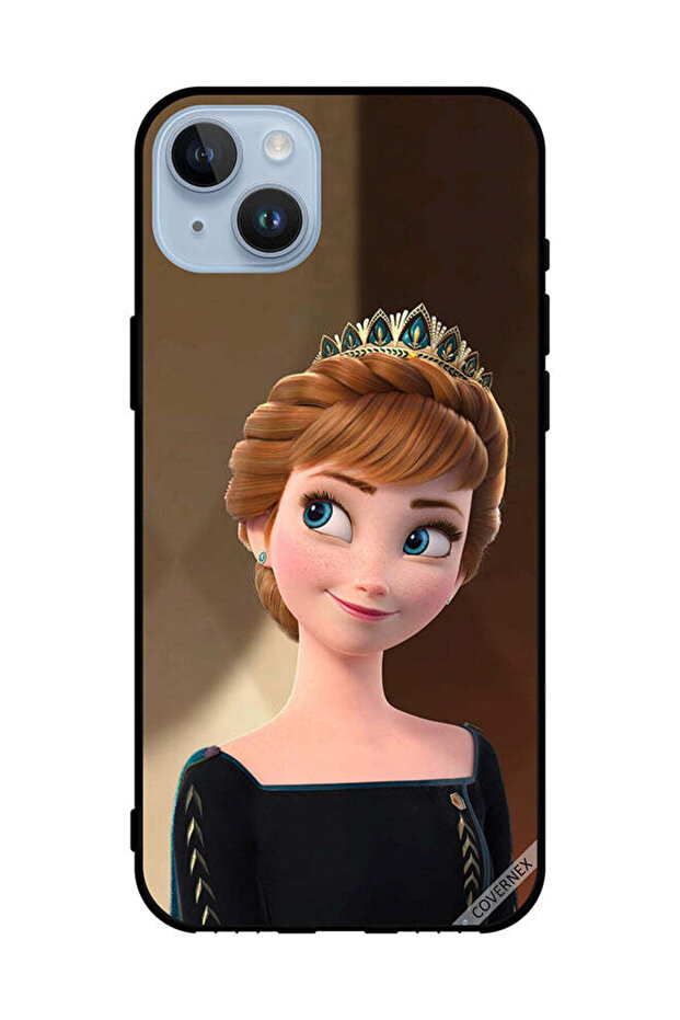 غطاء حماية لهاتف Apple iPhone 14 Plus - ممثلة مجمدة لطيفة