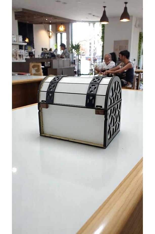 Tip Box, Bahşiş Kutusu, Kumbara, Sandık Tipi Tipbox - 3