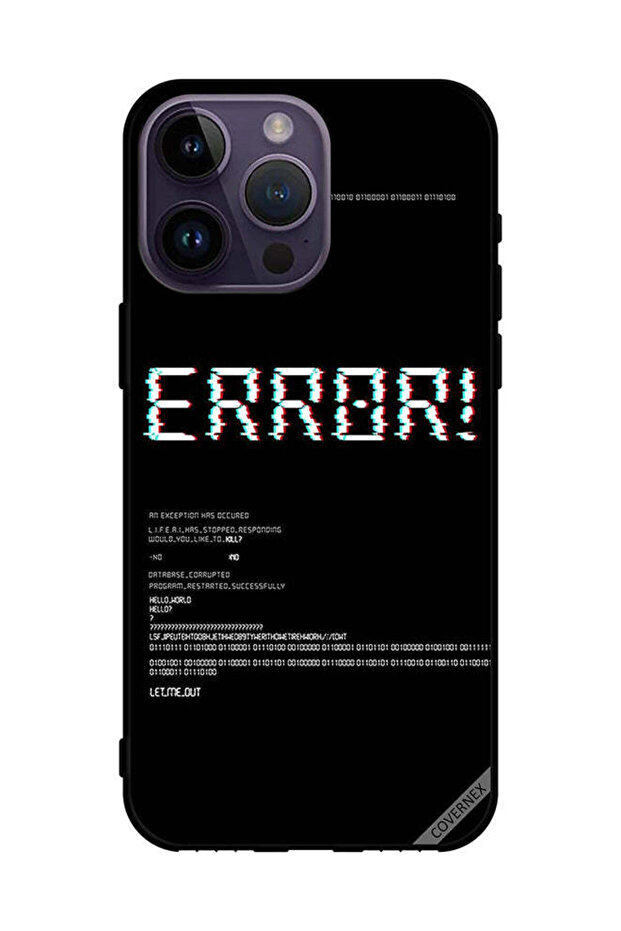 غطاء حماية لجهاز Apple iPhone 14 Pro Max Error