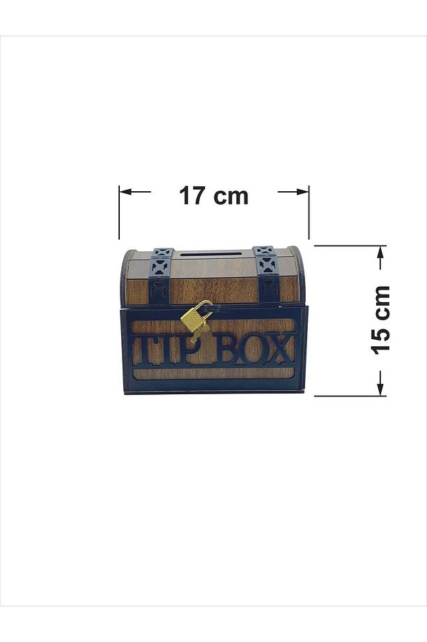 Tip Box, Bahşiş Kutusu, Kumbara, Sandık Tipi Tipbox - 5