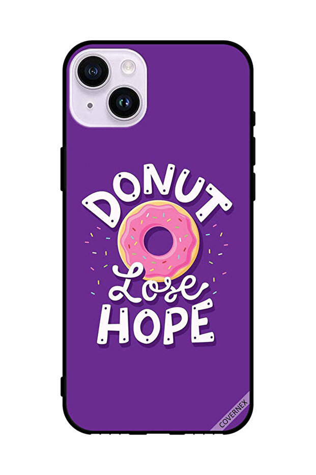 غطاء حماية لجهاز Apple iPhone 14 Donut Lose Hope