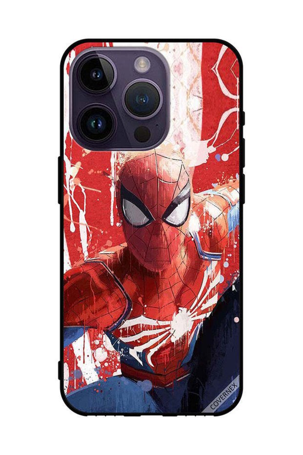 غطاء حماية لجهاز Apple iPhone 14 Pro Spiderman