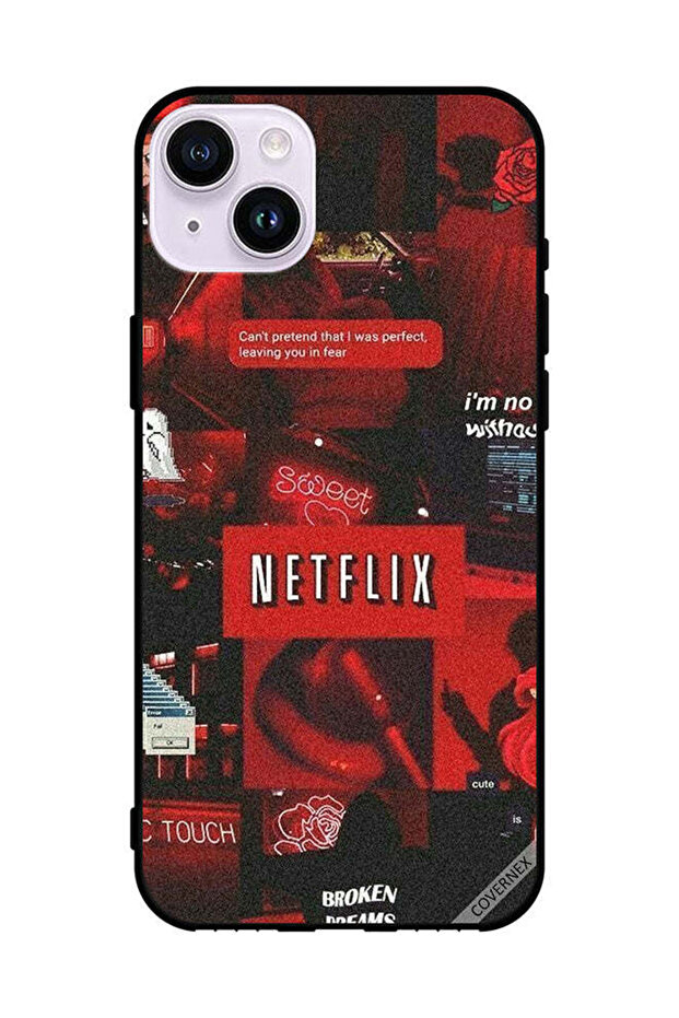 غطاء حماية لهاتف Apple iPhone 14 Netflix