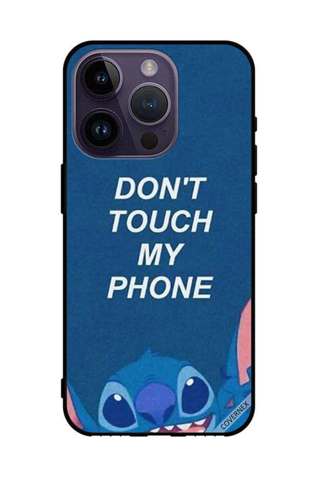 غطاء حماية لهاتف Apple iPhone 14 Pro لا تلمس هاتفي 2
