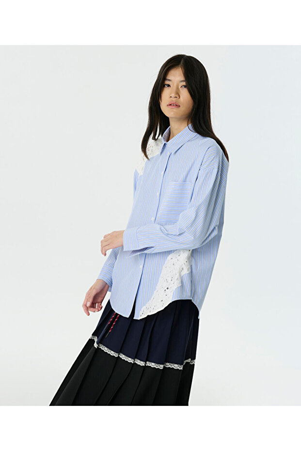 DANTEL MIX GÖMLEK - 1