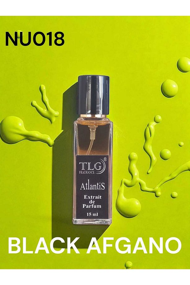 TLGNU018e015 Black Afgano Niche Extrait Unisex Parfüm, 15 ml (Cep Boyu) - 1