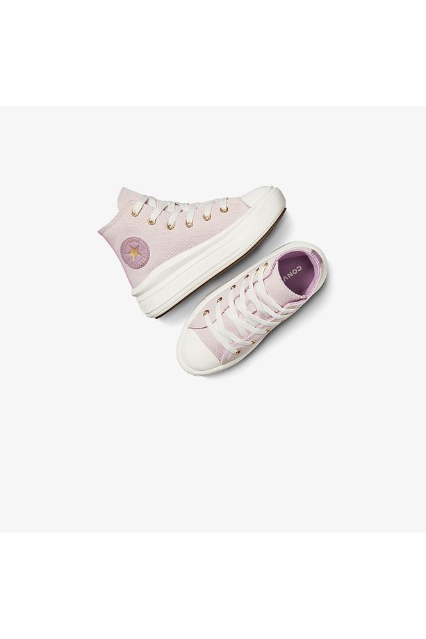 Chuck Taylor All Star Move Platform Çocuk Lila Platform Sneaker - 5