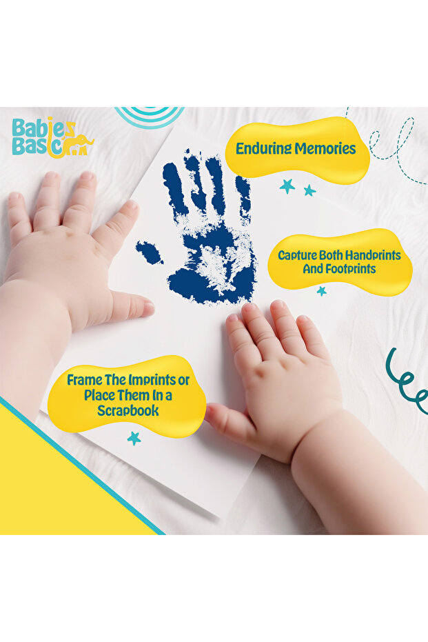 Clean Fingerprint with two imprint cards - Navy Blue - 3