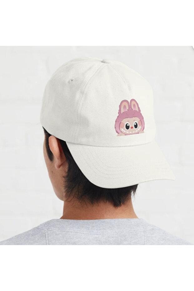 قبعة لابوبو الوردية - 2