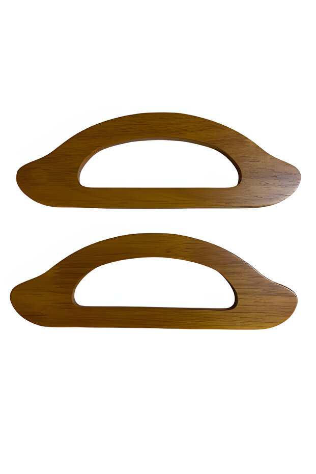 Elegant Wooden Bag Handle 8*23 cm Ah823