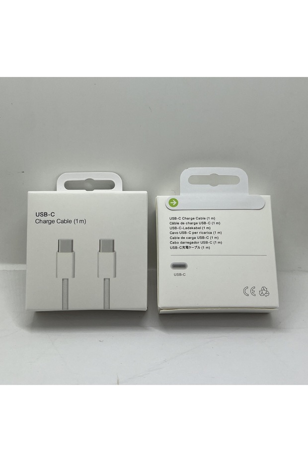 iPhone 15/16 Uyumlu 60W USB-C Hızlı Şarj Kablosu | Type-C to Type-C | Dayanıklı Örgülü Kablo - 3