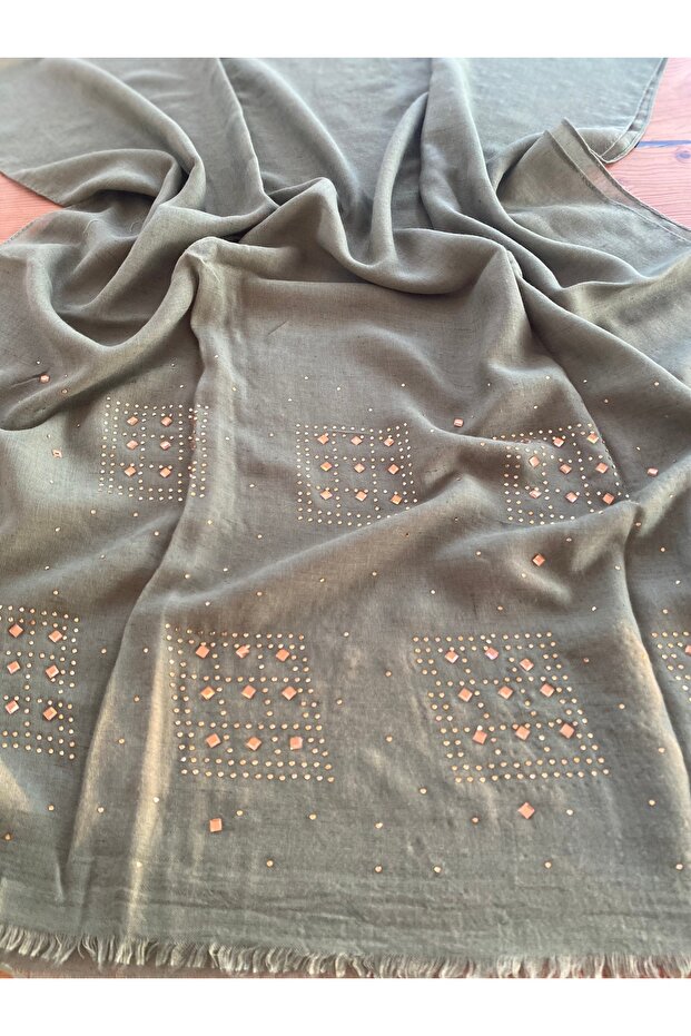 Green Stone Imported Shawl 1606089