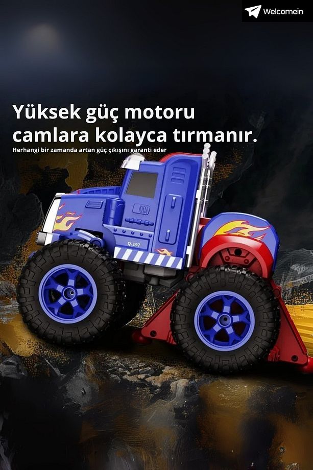 360° Dönebilen Akrobat Robot Araba Uzaktan Kumandalı Dönüşen Transformers Bumblebee Optimus - 5