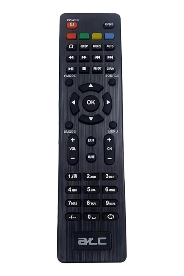 Infrared Universal TV Remote Control for ATC LED, Black