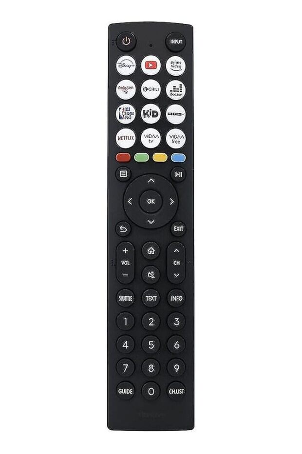 Replacement Remote Control Compatible for Hisense Vidaa Smart TV