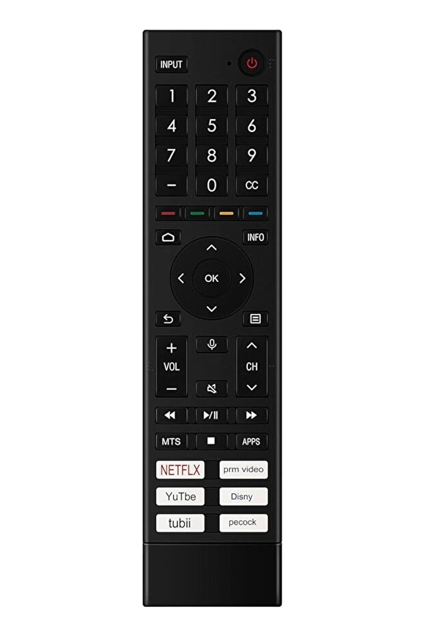 ERF3Z80H Replacement Voice Remote fit for Hisense LED Smart TV 43A4H 40A4H 50A6G 65A6G 32A4H