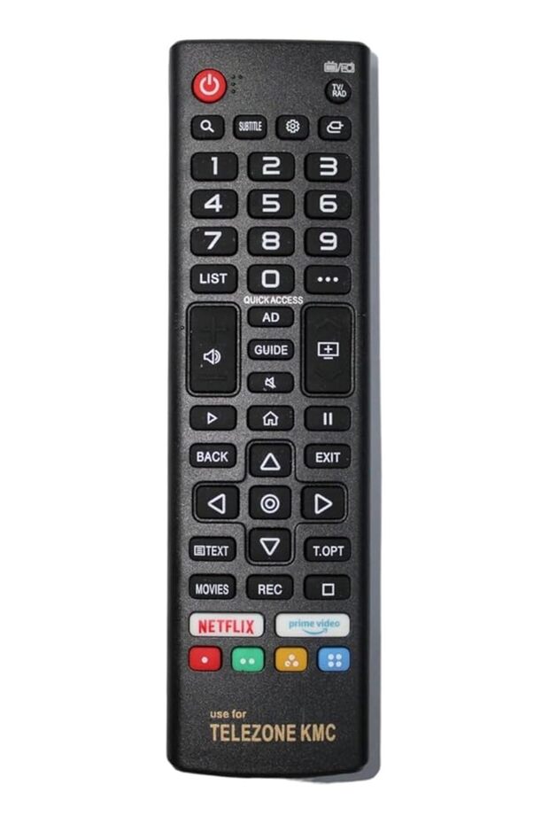 TV Remote Control for Telezone Kmc LCD LED TV