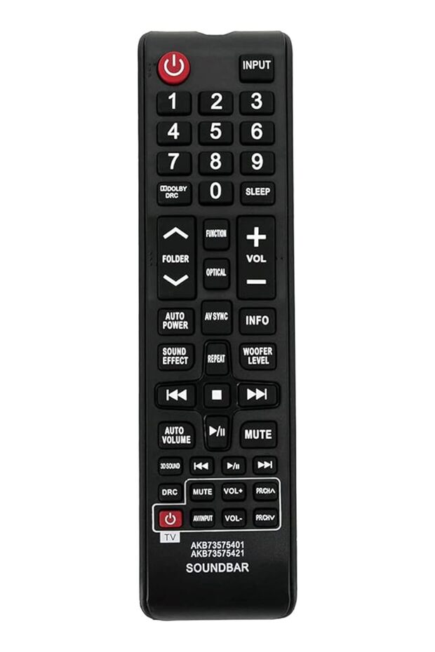 AKB73575421 AKB73575401 Replaced Remote Control Fit for LG Soundbar NB3250A NB3530A NB3520ANB