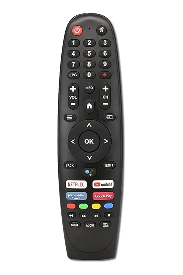 Replacement Remote Control Compatible with StarX TV, JVC, Magic Pro, and Stargold Smart TVs