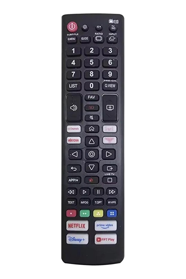 Replacement LG Remote Control CRC2303V for LG LED LCD Plasma 3D Smart TVs