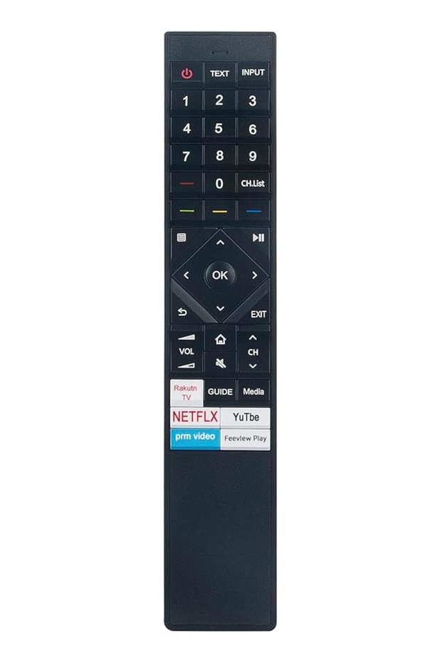 ERF3B72H Replacement Remote fit for Hisense TV 50AE7400FTUK 50U7QFTUK 65U7QFTUK 55U7QFTUK 50U7QF