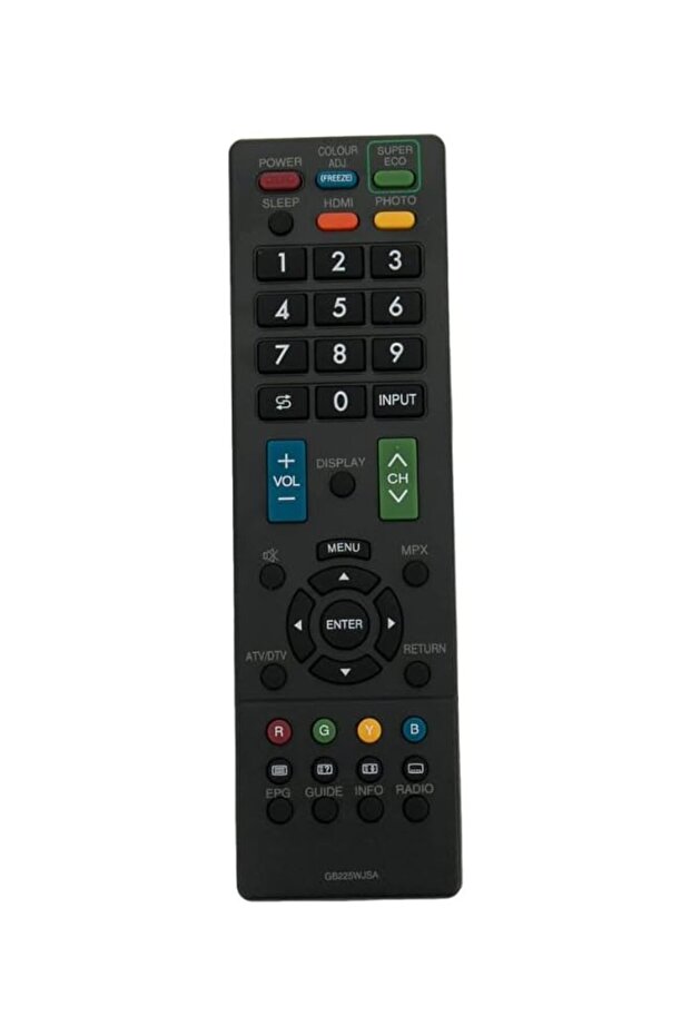 New GB225WJSA Replaced Remote Control Fit for Sharp TVs