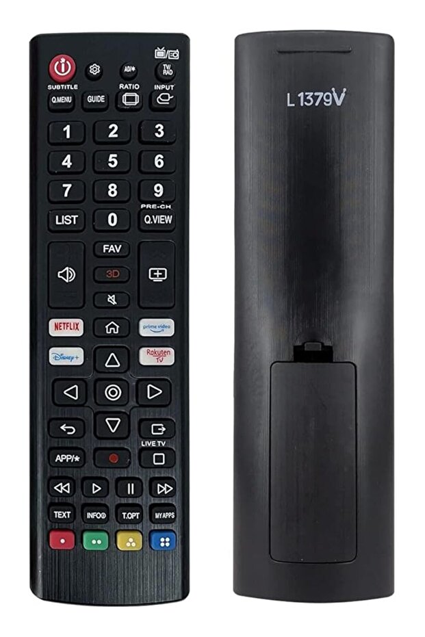 Replacement Remote control for LG Smart Tv LG1379V