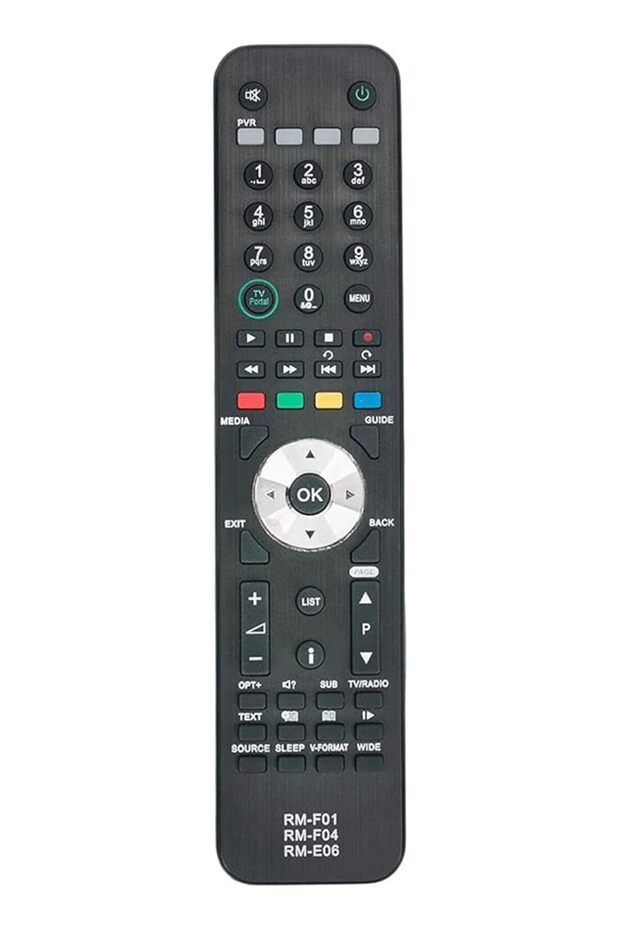 New RM-F01 RM-F04 RM-E06 Replaced Remote Control fit for Humax HDR-Fox T2 Foxsat-HDR HD-Fox T2