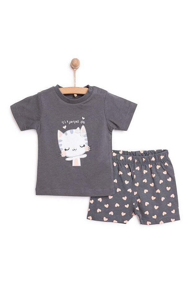 HelloBaby Kısa Kol Pijama Takımı - 1