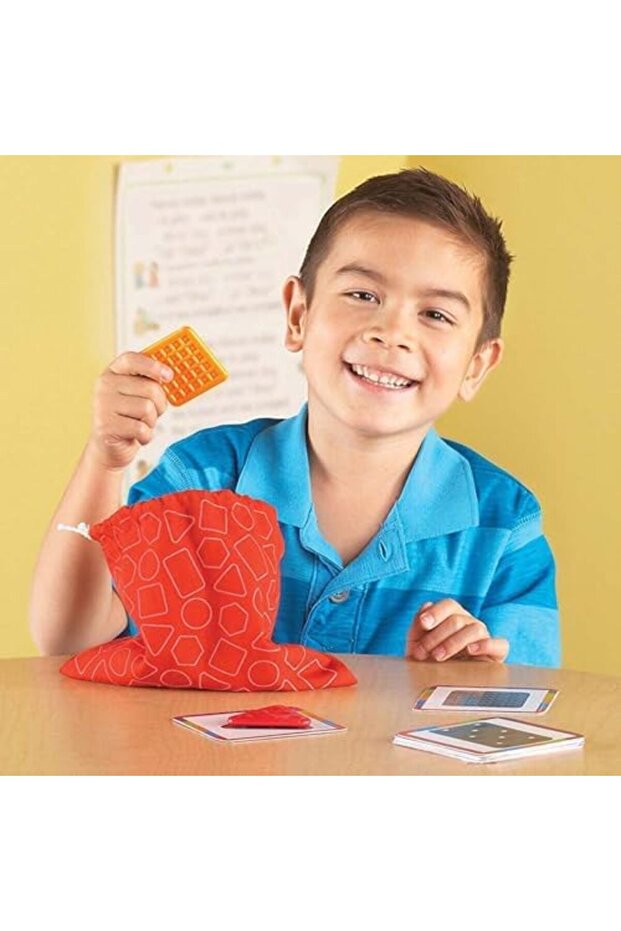 موارد تعليمية - بلاط لمس تعليمي، تعلم عملي، مجموعة من 20 قطعة، للأعمار من 3 سنوات فما فوق - 2