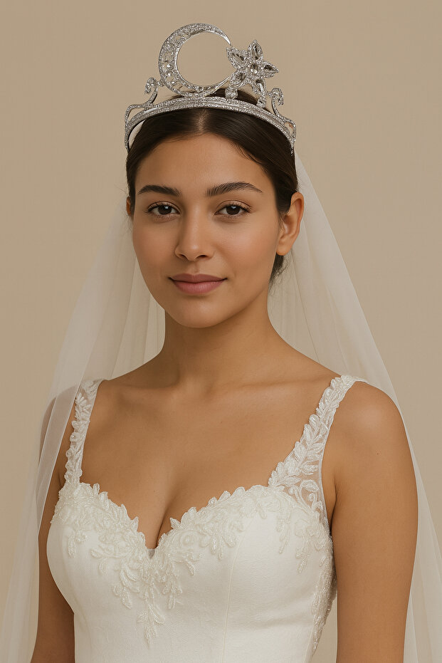 تاج الزفاف من قفطان بندالي - 1