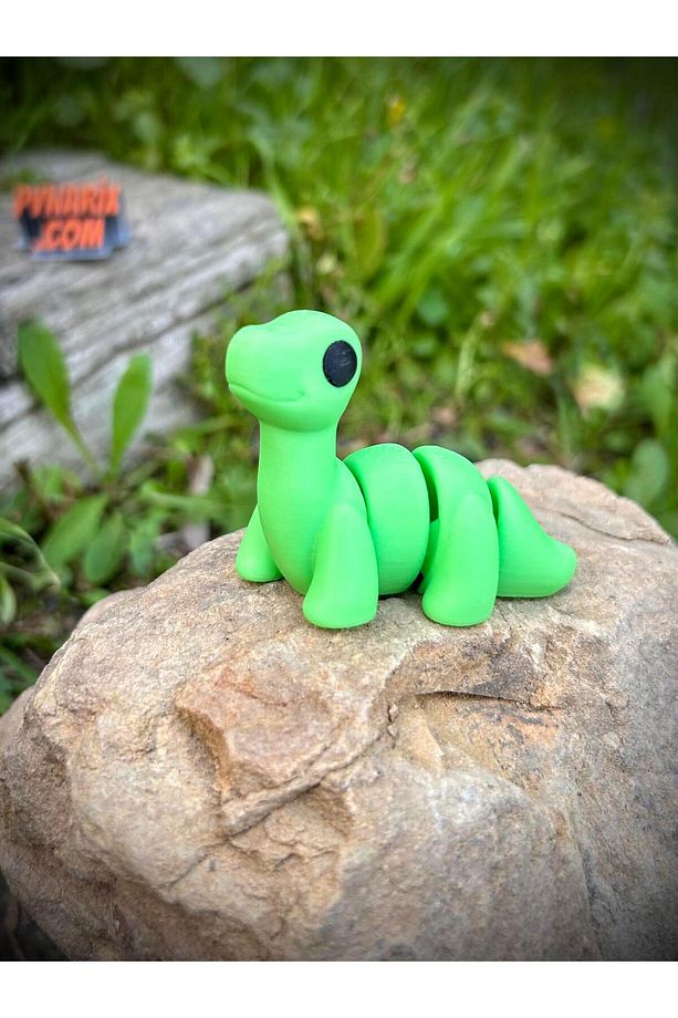 Dinozor Brontosaurus Oyuncak - Tarihin Devasa ve Nazik Devi!🦕 3d Hareketli Organik Model Orta Boy - 3