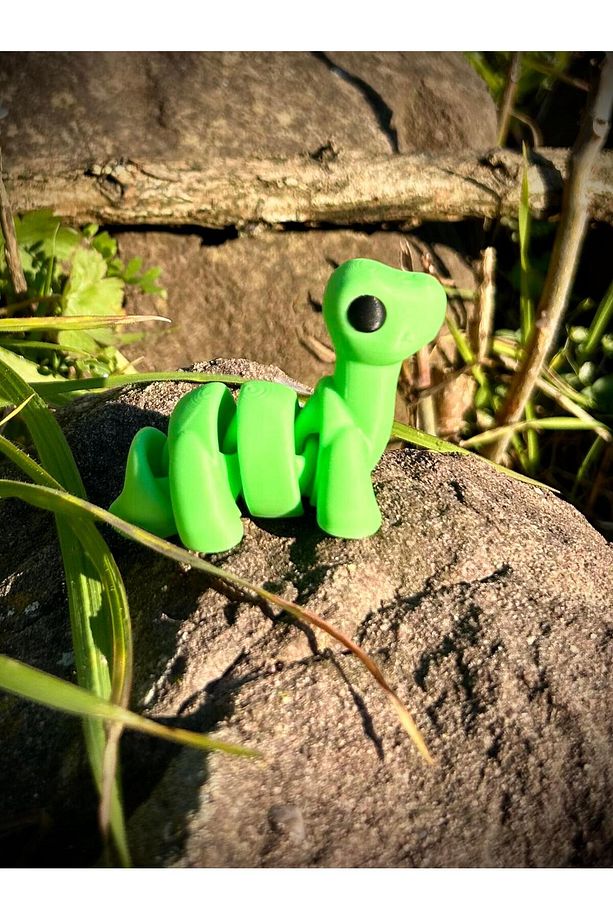 Dinozor Brontosaurus Oyuncak - Tarihin Devasa ve Nazik Devi!🦕 3d Hareketli Organik Model Orta Boy - 8