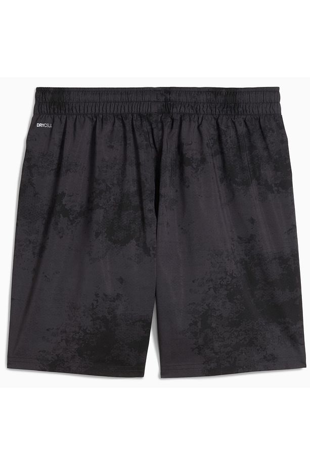 Tad Essentials Allover Print Erkek Siyah Şort (526719-51) - 2