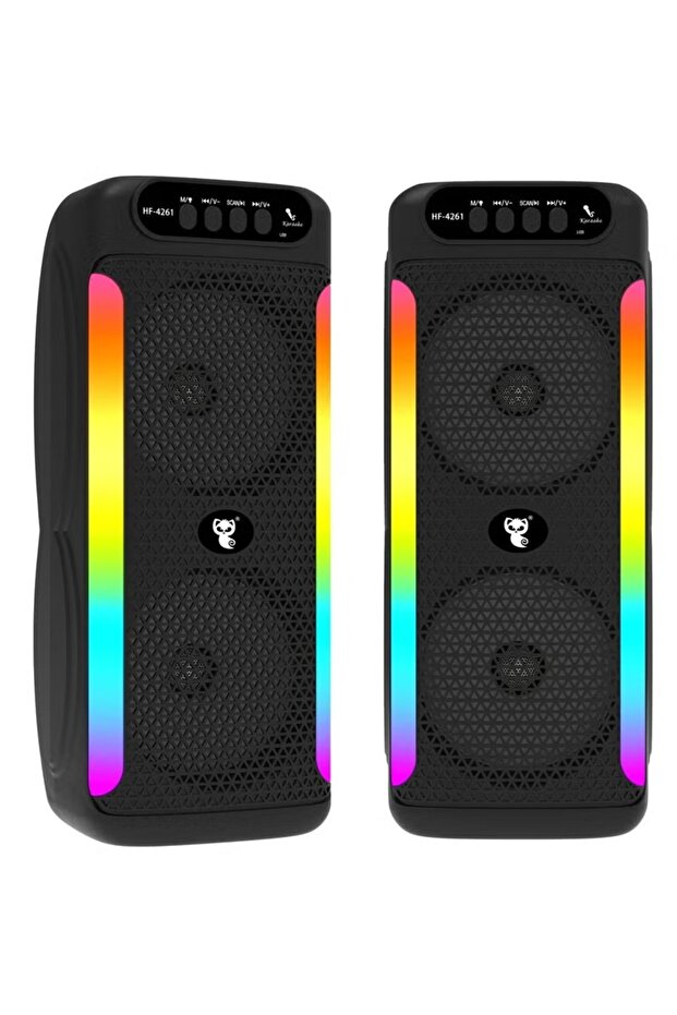 مكبر صوت لاسلكي محمول بتقنية البلوتوث بقوة 10 وات - 2