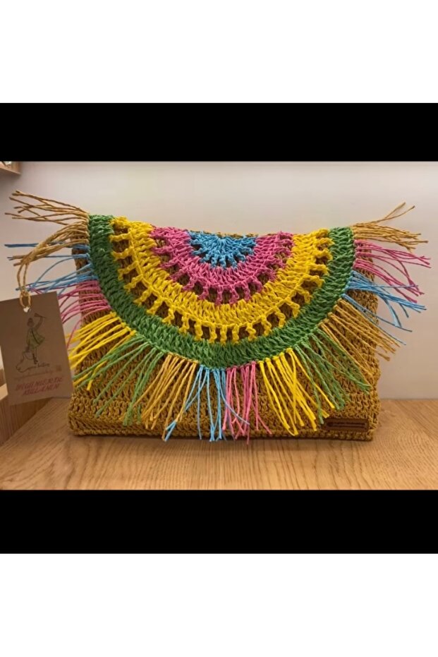 CLUTCH HASIR ÇANTA - 2