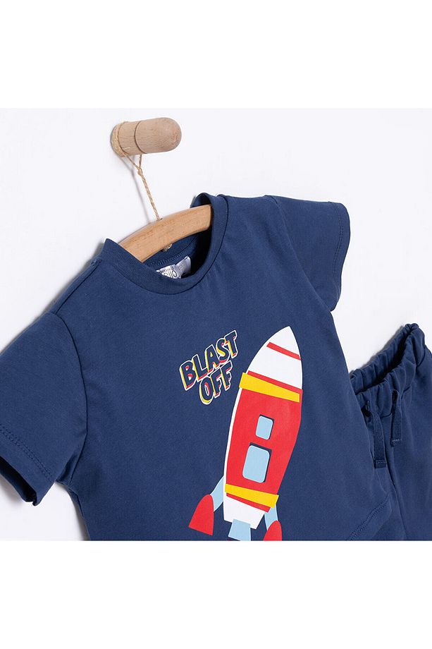 HelloBaby Cosmic Line Tshirt-Şort - 3